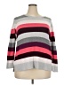 Gap Outlet Stripes Gray Pullover Sweater Size XXL - photo 1