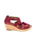 Softspots Burgundy Wedges Size 8 1/2 - photo 1