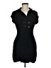 JJ Basics Tweed Black Casual Dress Size M - photo 1