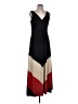 Sandra Darren Color Block Black Casual Dress Size 10 - photo 1