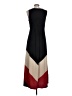 Sandra Darren Color Block Black Casual Dress Size 10 - photo 2