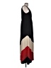Sandra Darren Color Block Black Casual Dress Size 10 - photo 4