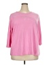 Quacker Factory Pink Pullover Sweater Size 2X - photo 1