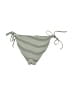 H&M Stripes Ivory Swimsuit Bottoms Size 4 - photo 2