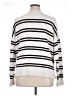 a.n.a. A New Approach Stripes White Pullover Sweater Size XL - photo 2