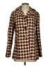 Joan Rivers Houndstooth Brown Coat Size XS - photo 1