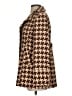 Joan Rivers Houndstooth Brown Coat Size XS - photo 5