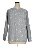 Caslon Stars Silver Pullover Sweater Size XL - photo 1