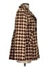 Joan Rivers Houndstooth Brown Coat Size XS - photo 4