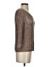St. John Sport Metallic Brown Pullover Sweater Size S - photo 4