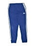 Adidas 100% Cotton Blue Track Pants Size 7 - photo 1