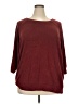 Market and Spruce Burgundy Pullover Sweater Size 2X - photo 1