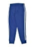 Adidas 100% Cotton Blue Track Pants Size 7 - photo 2