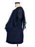 Seraphine 100% Polyester Blue 3/4 Sleeve Top Size 8 Maternity - photo 5
