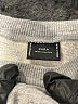 Zara W&B Collection Floral Gray Pullover Sweater Size S - photo 7