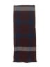 Gap 100% Acrylic Plaid Burgundy Scarf One size - photo 2