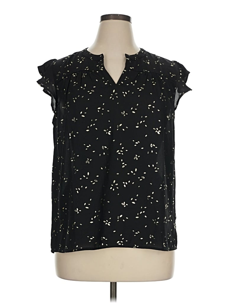 Papermoon Sleeveless Blouse In Black