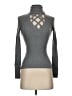 Cache Gray Turtleneck Sweater Size S - photo 1