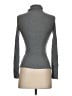 Cache Gray Turtleneck Sweater Size S - photo 2