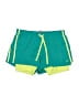 C9 By Champion Color Block Green Athletic Shorts Size S - photo 1