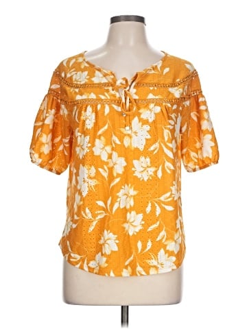 Adrienne Vittadini Short Sleeve Blouse (view 1)