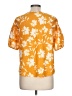 Adrienne Vittadini Orange Short Sleeve Blouse Size L - photo 2