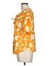 Adrienne Vittadini Orange Short Sleeve Blouse Size L - photo 5