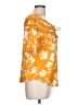 Adrienne Vittadini Orange Short Sleeve Blouse Size L - photo 4