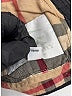 Burberry 100% Cotton Argyle Black Quilted Jacket Size 6 - photo 5