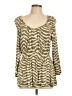 MICHAEL Michael Kors Tan Long Sleeve Blouse Size L - photo 1
