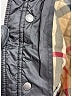 Burberry 100% Cotton Argyle Black Quilted Jacket Size 6 - photo 4