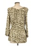 MICHAEL Michael Kors Tan Long Sleeve Blouse Size L - photo 2