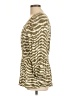 MICHAEL Michael Kors Tan Long Sleeve Blouse Size L - photo 5