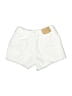 Zara White Denim Shorts Size 9 - 10 - photo 2