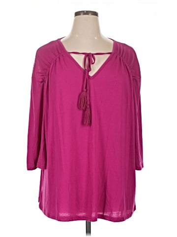 Weekend Suzanne Betro 3/4 Sleeve Blouse (view 1)