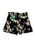 Zara Basic Floral Black Shorts Size M - photo 2
