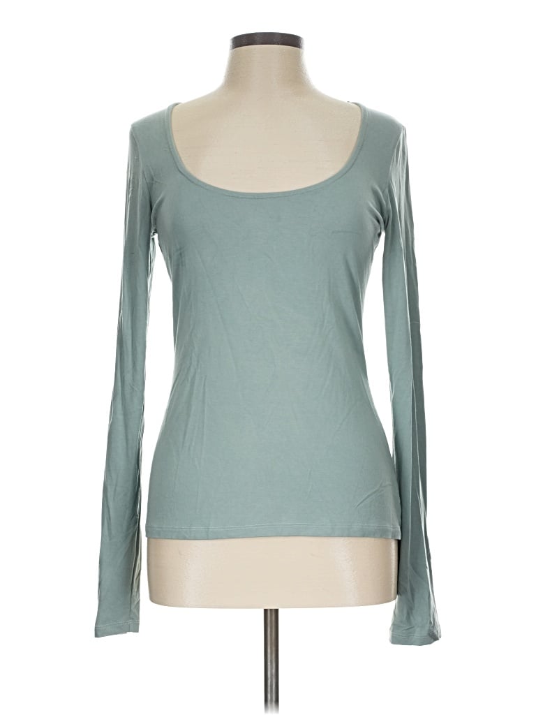 Pre-owned Marcella Long Sleeve T-shirt In Teal