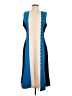 Alexia Admor Color Block Blue Casual Dress Size L - photo 1