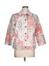 Chico's Floral Pink Jacket Size Lg (2) - photo 1