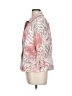 Chico's Floral Pink Jacket Size Lg (2) - photo 5