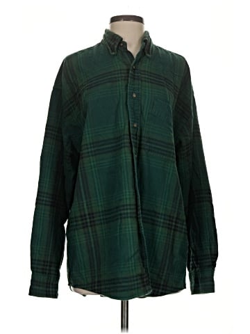 Unbranded Long Sleeve Button-Down Shirt (view 1)