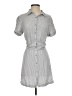 A New Day 100% Rayon Gray Short Sleeve Button-Down Shirt Size S - photo 1