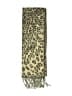 Unbranded Animal Print Tan Scarf One size - photo 2