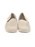 TOMS 100% Leather Solid Ivory Flats Size 8 - photo 2