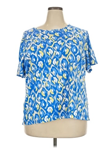 Kim Rogers Short Sleeve Blouse (view 1)