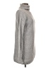 Hannah 100% Acrylic Houndstooth Gray Turtleneck Sweater Size S - photo 4