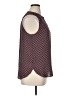 Ann Taylor LOFT Brown Sleeveless Blouse Size XL - photo 4