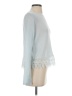 Divided by H&M 100% Polyester Silver Long Sleeve Top Size S - photo 4
