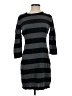 Mossimo Stripes Gray Casual Dress Size S - photo 1