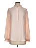 Ann Taylor LOFT 100% Polyester Ivory Long Sleeve Blouse Size S - photo 1